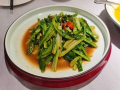 豆豉鲮鱼油麦菜-羲和雅苑•北京烤鸭(国贸商城店)