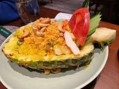 菠萝海鲜炒饭-mango tree芒果树泰国餐厅(青岛万象城店)