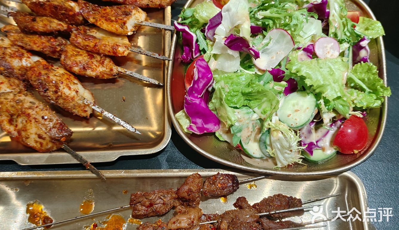 油泼面配咖啡☕简直聊咋咧！！