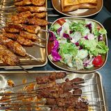 油泼面配咖啡☕简直聊咋咧！！