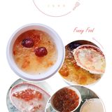 首先桃胶皂角米先烧 半个小时