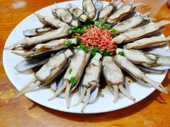 葱油蛏子-温州一家人美食(西木头市店)