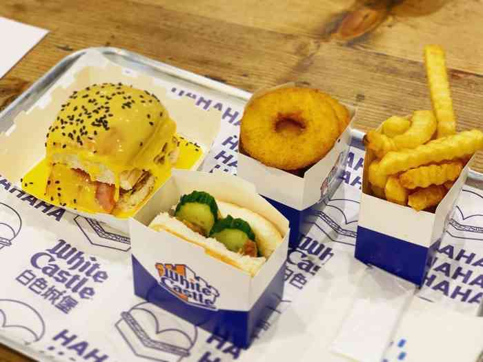 white castle白色城堡61迷你汉堡(k11店)-"这家店一直没来过,来试试