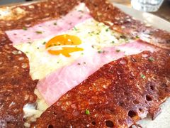 巴黎火腿鸡蛋芝士蘑菇可丽饼-RAC BAR(安福路店)