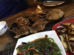 烤鱿鱼头-柿子树炭烤羊腿(金台路店)