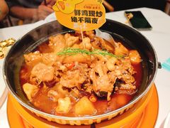小笼配炒鸡-蘇小主·创意中国菜(金茂览秀城店)
