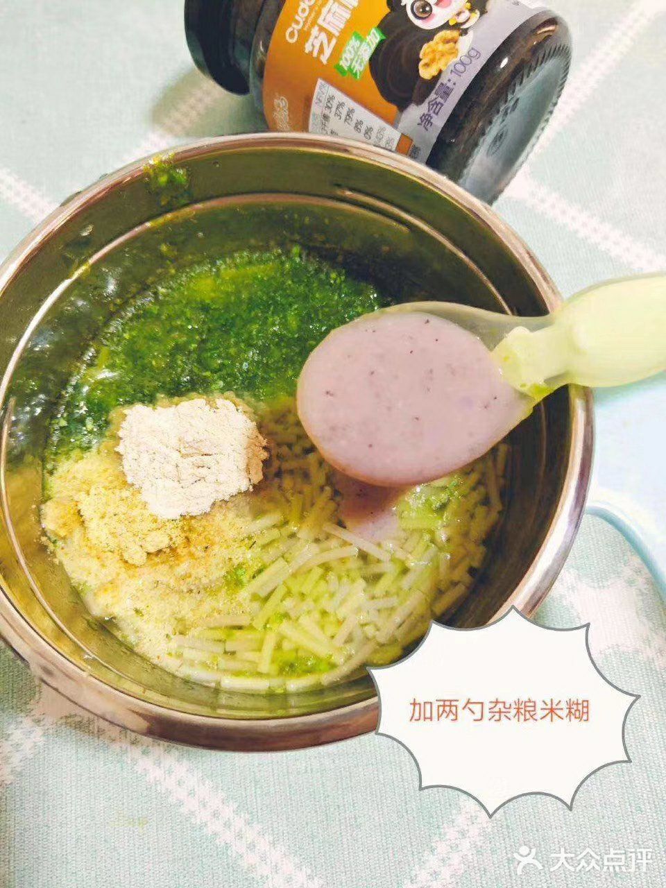 看到宝宝吃的这么香，都值了~满足！