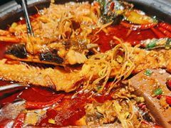 -探鱼·鲜青椒爽麻烤鱼(银泰城店)