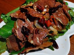 苏子叶拌牛腱肉-蒙古往事全羊盛宴(六顺街店)