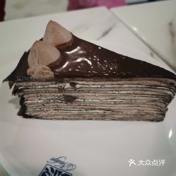 特层巧克力千层蛋糕