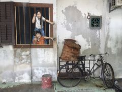 壁画-槟城街头艺术街区