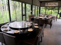 靠窗位-一味无二绿食坊-日月潭餐厅