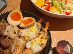 灵魂牛香拌饭配芝士大虾-Bco豆库(苏州中心店)