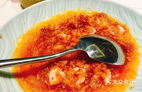 Steamed Shrimp with Garlic