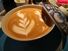桂花盖碗咖啡-茶是一枝花泡茶店