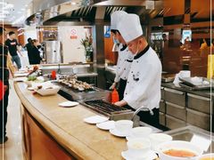 自助取餐区-银帆宾馆-自助餐厅(金马路店)