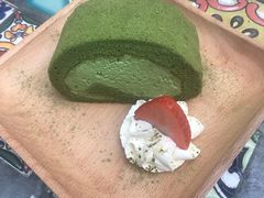 抹茶蛋糕-拾壹cafe·工作室