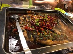 -探鱼·鲜青椒爽麻烤鱼(西南商都店)