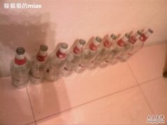 喝光的酒瓶-粤味馆(黄河路店)