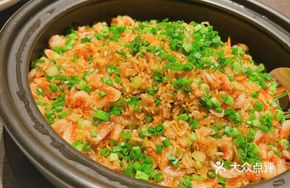 Preserved Turnip and Cherry Shrimp Fried Rice