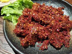劲爆麻辣牛肉-老牌坊云南鱼豆花火锅(嵩山店)