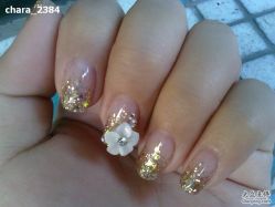 30号做的渐变光疗-浪漫美甲美睫