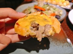 白汁蘑菇小鸡批-上楼私房菜(院士路店)