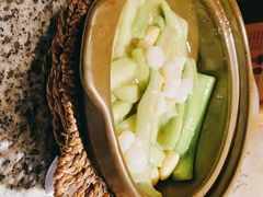 湖虾仁玉带丝瓜-南京大牌档(香港广场店)