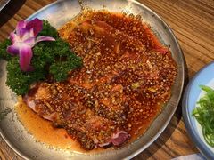 -明洞阿姨·韩式酱蟹烤肉·创意料理(三元桥店)