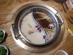菌汤锅底-四喜小胖·北京涮肉(五道营店)