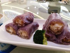 脆皮鲜虾紫米肠-御景酒店