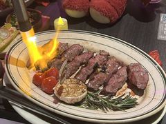 炙烤黑蒜黄油谷饲安格斯牛扒-卡朋西餐(宝安大仟里店)