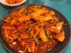 铁板辣炒鱿鱼-多宾韩国料理(学衡路店)