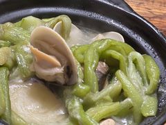 海白芋头梗-海口滨海新村143号海南老字号炒菜店