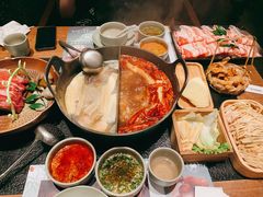 草本鸳鸯锅-盡膳口福跷脚牛肉火锅(晶耀前滩店)