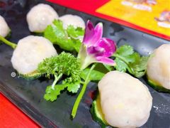 干贝咸蛋黄虾滑-谭鸭血老火锅(万象九宜城店)