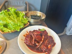 -草家酱蟹炭火烤肉店(珲春南路一店)