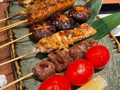 酱烤鸡肉串7种拼盘-玄白·炭烤活鳗(上海首店)