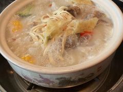 招牌骨头锅&nbsp;8小时大火骨汤-旺晖本帮骨头煲·深夜火锅(梅园路店)
