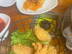 韩式炸鸡翅-喇喇排骨火锅·传统韩式脊骨汤(望京西园总店)