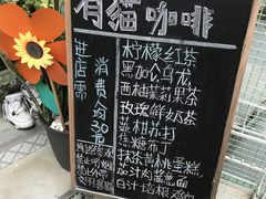 菜单-有猫主题·治愈系猫咖(曾厝垵店)