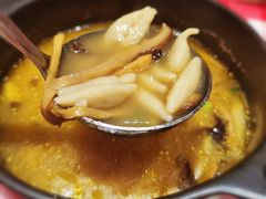 蘑菇汤莜面鱼鱼-西贝(大华虎城店)