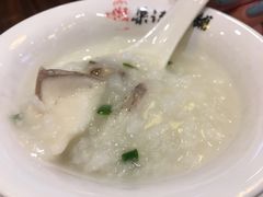 香菇鱼片粥-梁记粥铺(开元地中海店)