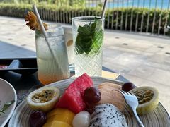 -日落吧·海景咖啡厅·餐酒吧·鸡尾酒·下午茶·乐队表演·浪漫夕阳·三亚文华东方酒店
