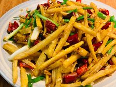 干煸藕丝-静一餐厅·湖北菜(前门创始店)