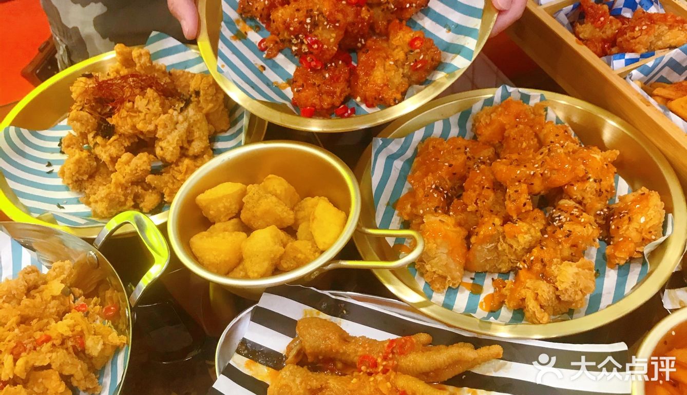 南昌🔥韩式炸鸡专门店|九宫格炸鸡超满足