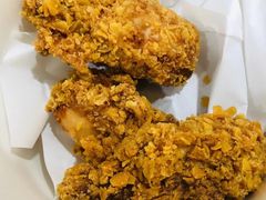 气泡薯片热辣脆皮鸡餐-肯德基(芳和店)