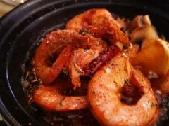 蒜香带头油焖活虾-羽深肉铺 Steak & Wine