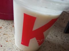 桂花风味冰燕麦拿铁-肯德基(新地中央店)
