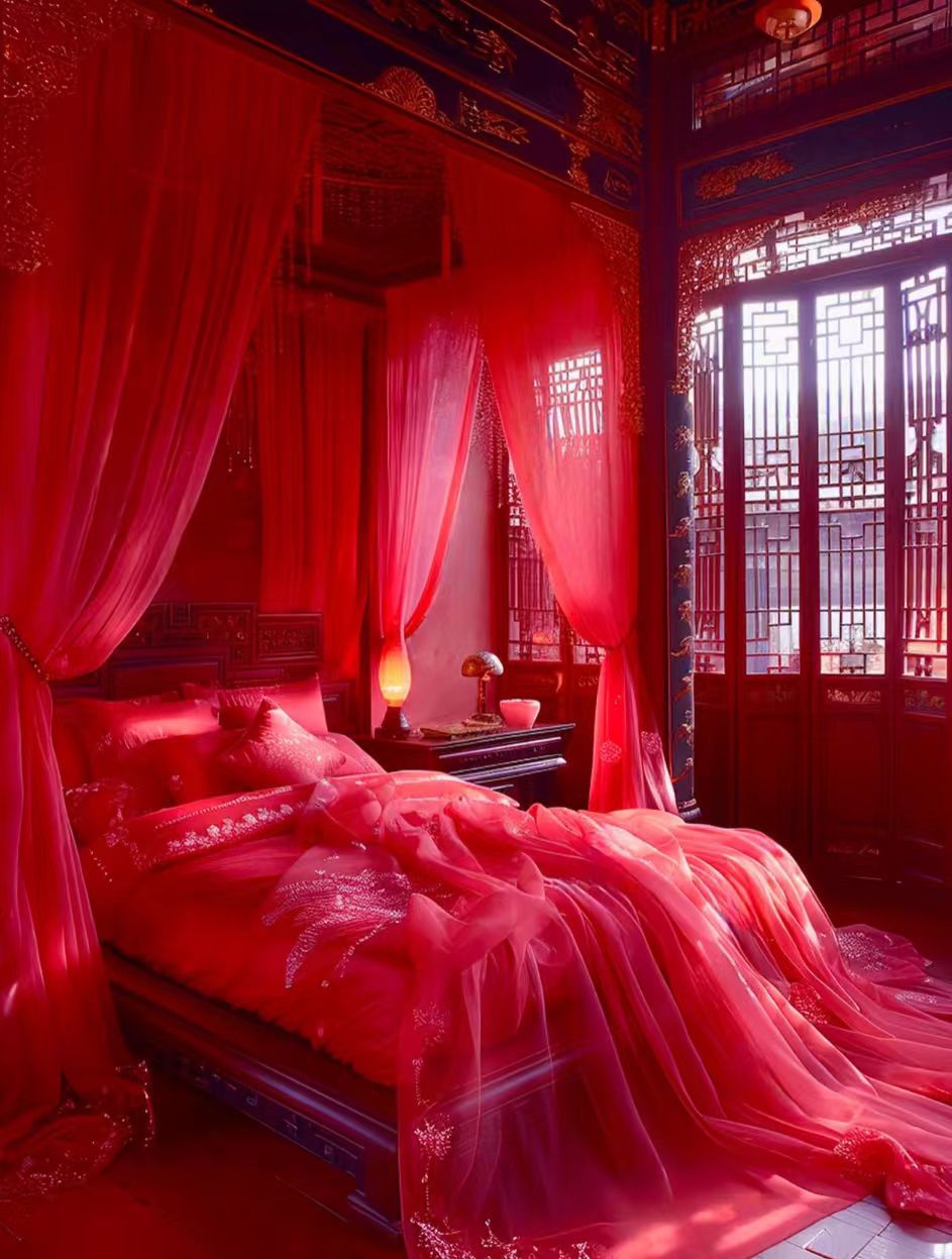 宛如古代婚礼现场